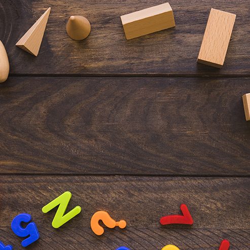 Geometric and character border feature