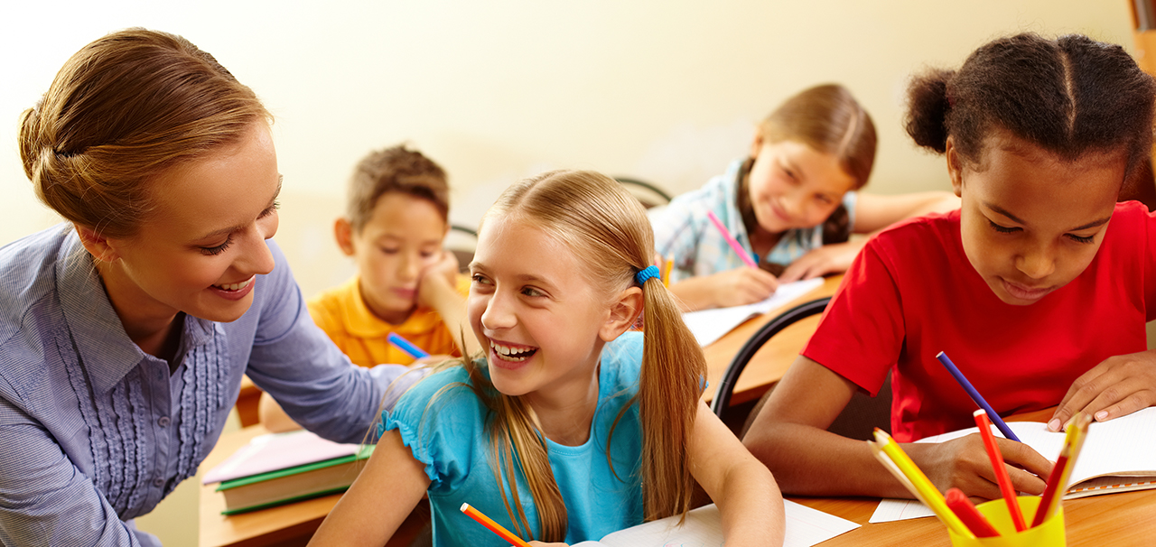 Schoolgirl having a good time with the teacher