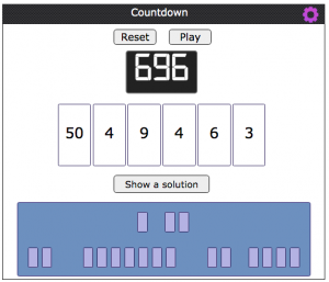 numbers games from nrich website