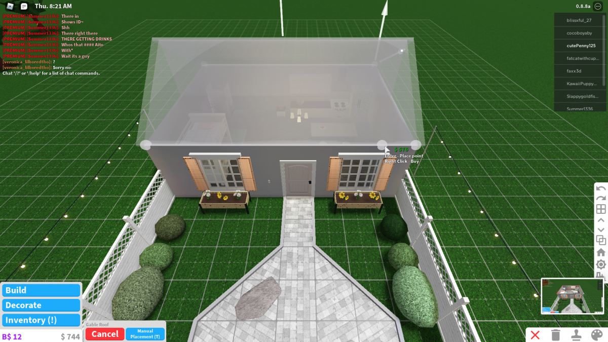 Build you roblox maps, building design, bloxburg house by