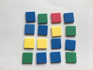 image-5-times-tables 16 tiles in 4 rows of 4