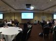 people gathered in large room