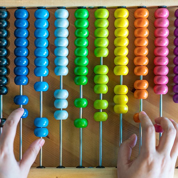 visualising skip counting sso hands using an abacus