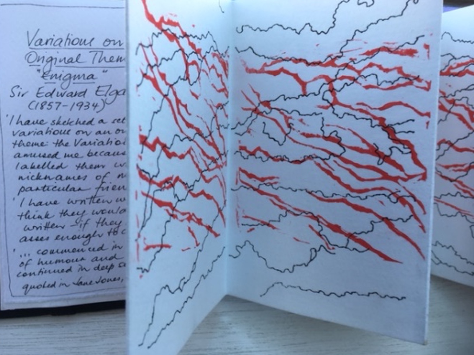 Paper popup book Paper popup book