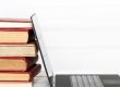 Books with laptop
