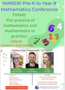 PAM conf day 1 masterclass poster flyer for masterclass at conference