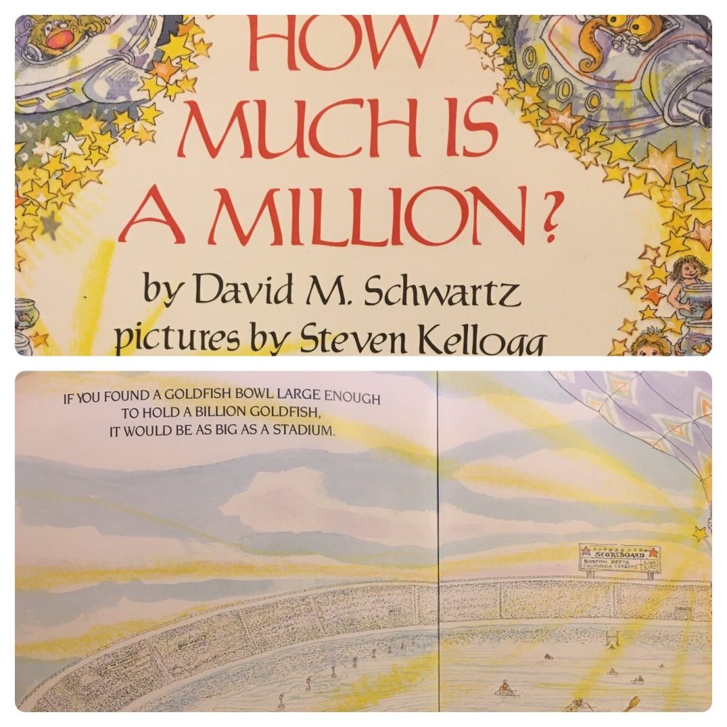 image-one-big-numbers front cover of book how much is a million?