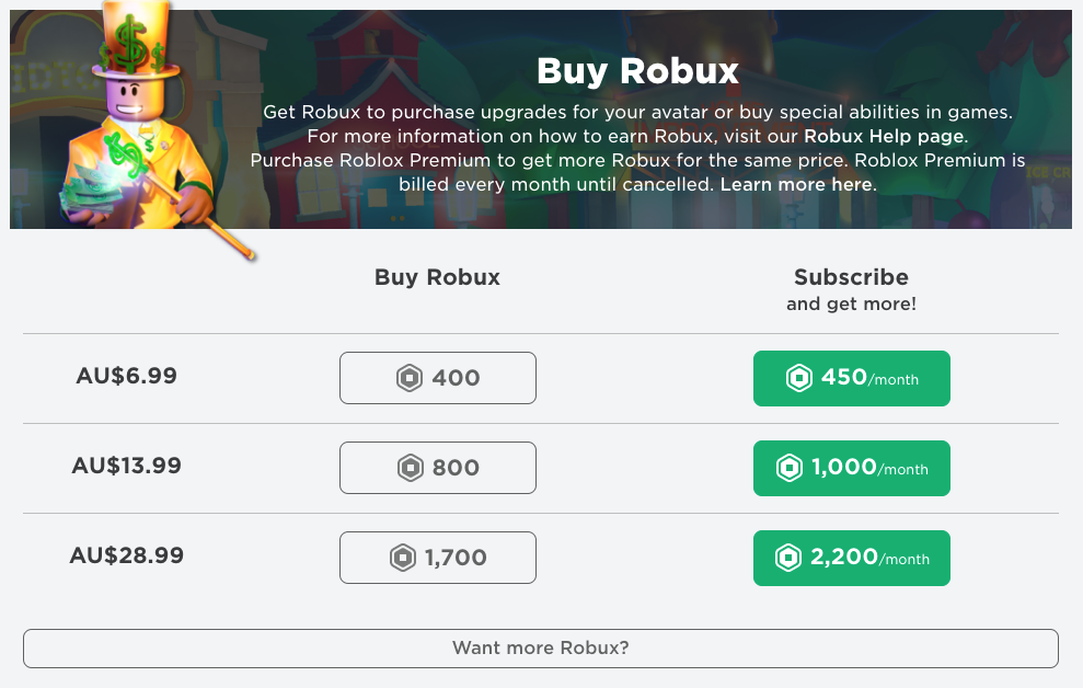 image-one-roblox robux price categories