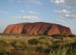 Photo of Uluru from a distance