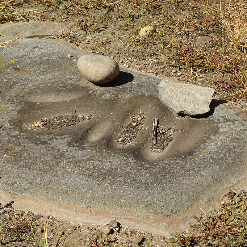 Aboriginal axe grinding grooves