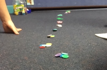 image-6-hundreds-chart students counting counters by fives