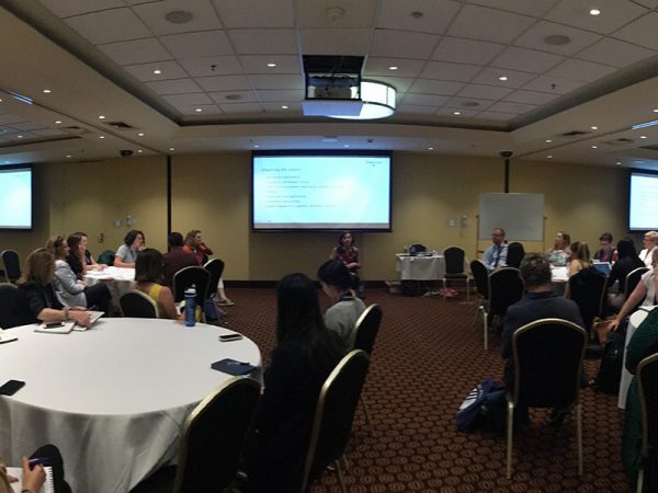 noticing the mathematics sso people gathered in large room