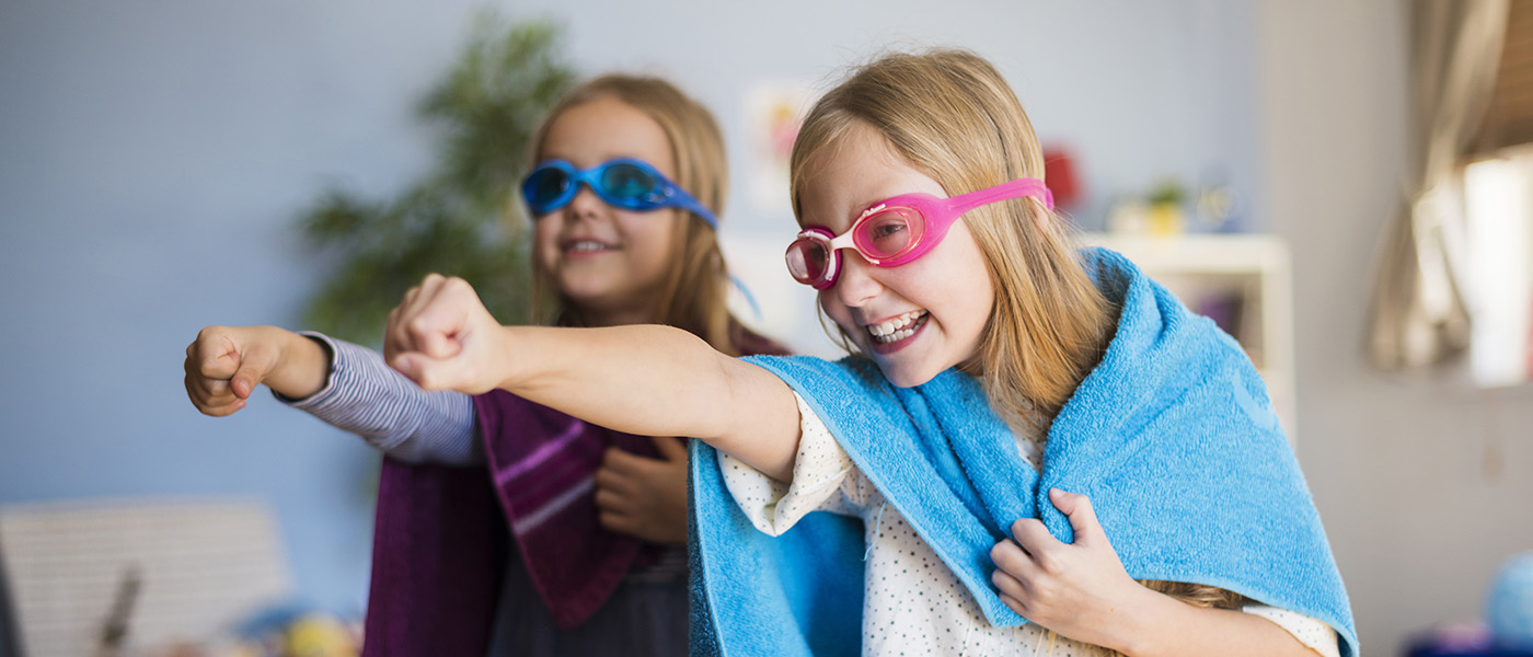 Perfect costume to be a superhero