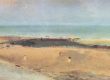 Degas painting - Beach at Ebbe